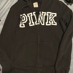 Pink zip up